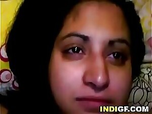 Mean visage indian teenager